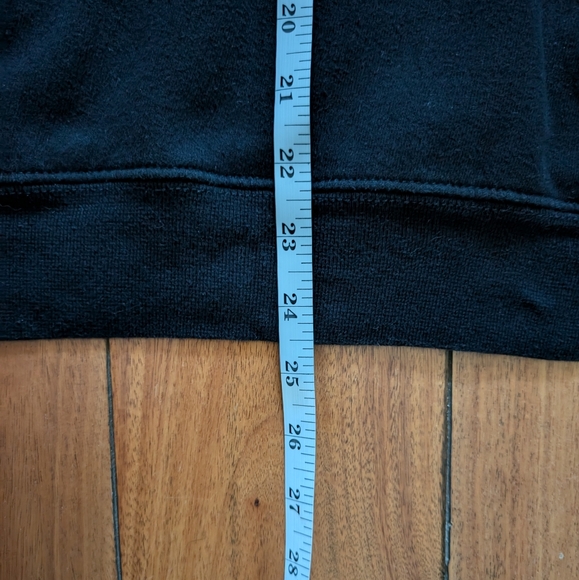 Vintage 90's University Patch Hooded Sweatshirt (XL) - Picture 6 of 6